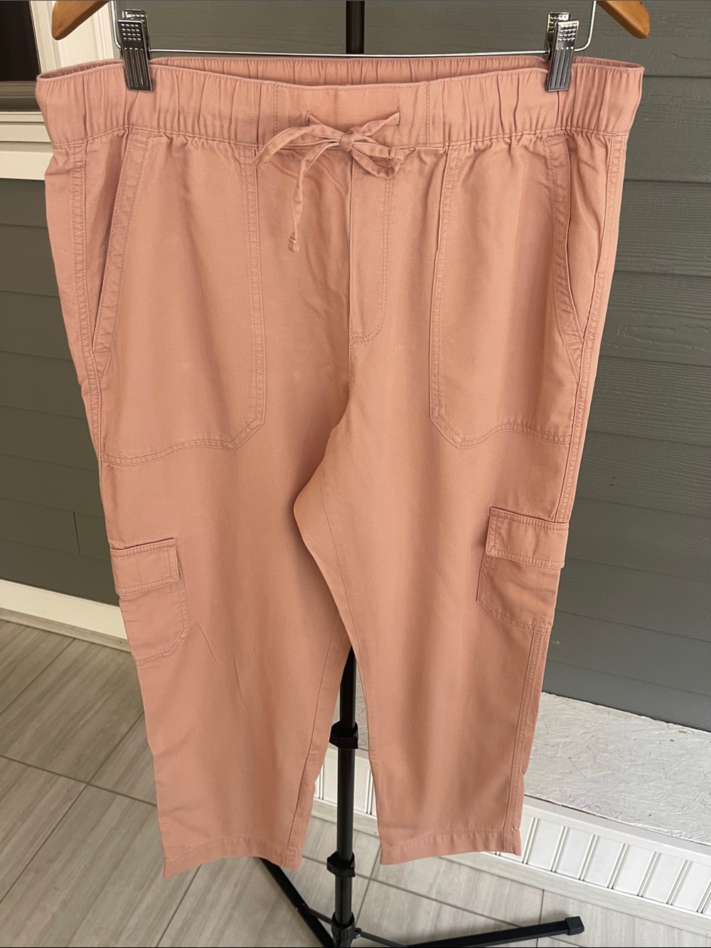 GAP Women's Easy Pant Peach Size L